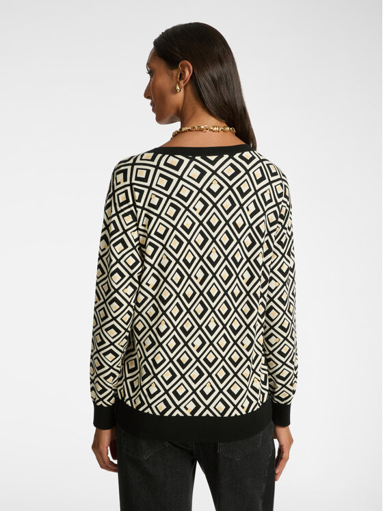 Elena Mirò Elena Mirò Cardigan M408Z100656N0S1 Nero Regular Fit