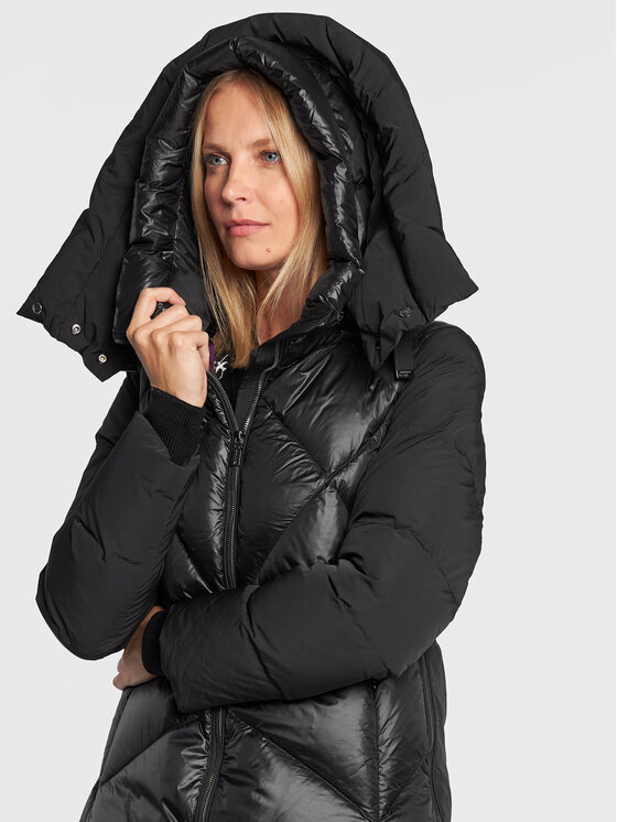 Diego M Diego M Geacă din puf 22IP-R402 Negru Regular Fit