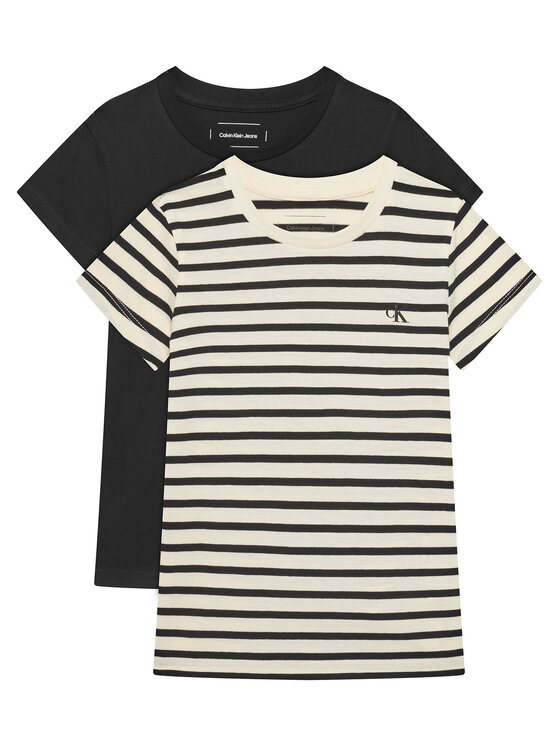 Calvin Klein Jeans Calvin Klein Jeans Marškinėlių komplektas IG0IG02799 Smėlio Slim Fit