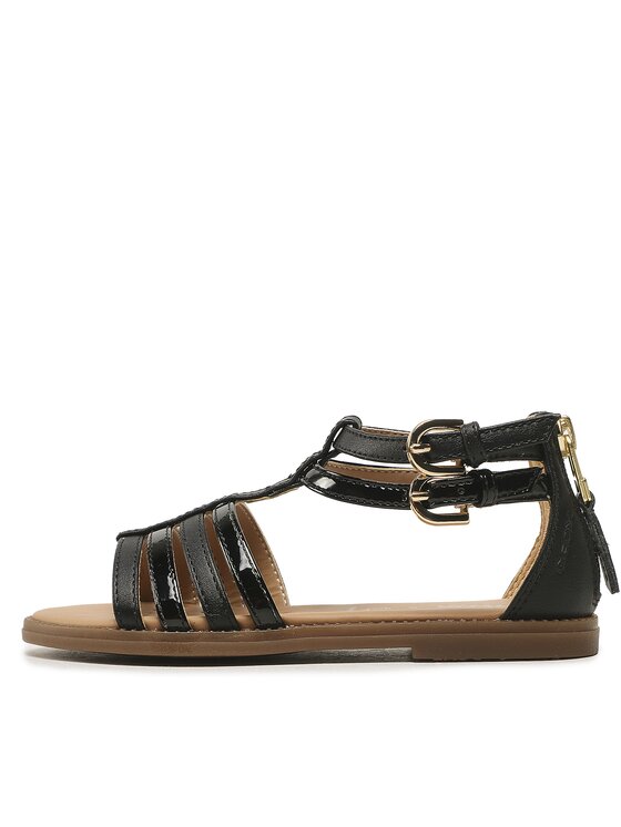Geox Geox Sandale J Sandal Karly Girl J7235D05402C9999 S Crna