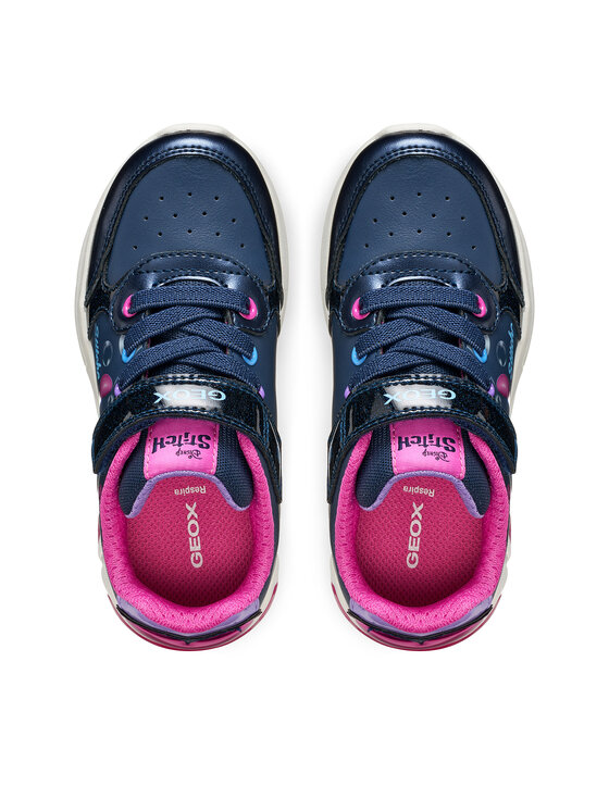 Geox Geox Sneakersy J Fadinlight Girl J66M4E 05402 C4268 M Tmavomodrá
