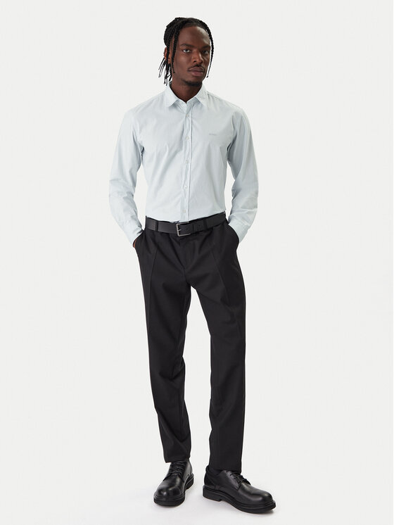 BOSS BOSS Camicia Relegant 50518304 Grigio Regular Fit