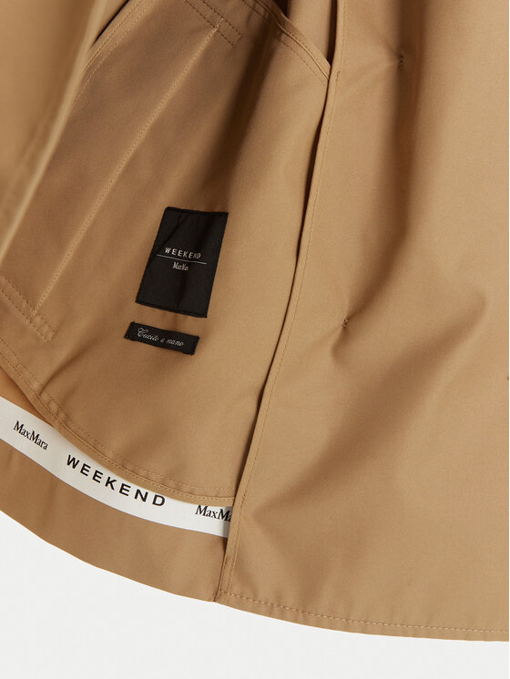 Weekend Max Mara Weekend Max Mara Trench Bazar 2515081041 Beige Relaxed Fit