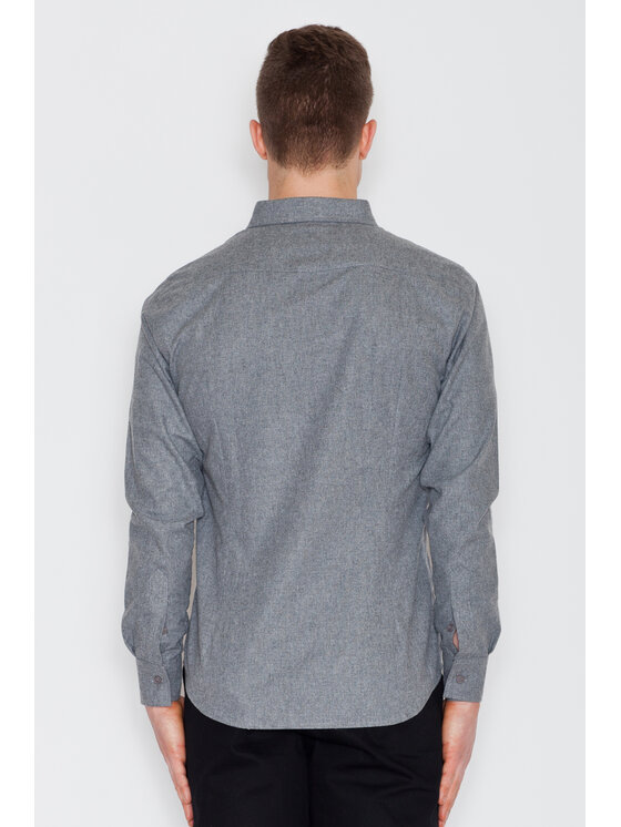 Visent Visent Camicia V010 Grigio Regular Fit