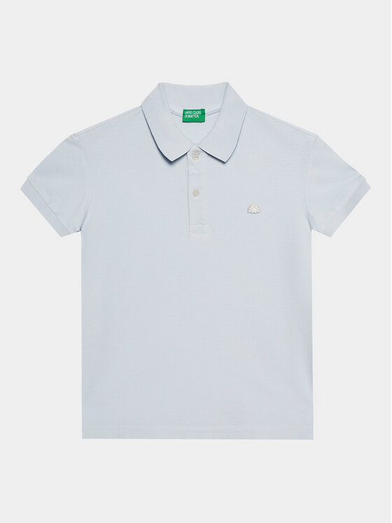 United Colors Of Benetton United Colors Of Benetton Polokošile 3089C300Q Světle modrá Regular Fit