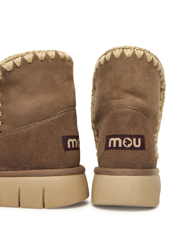 Mou Mou Μπότες Χιονιού MU.FW531002A Γκρι