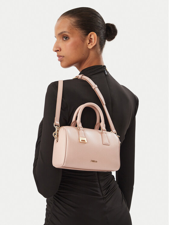 Furla Furla Ročna torba A Olivia Mini Boston WE00933 A.0023 4655S Roza