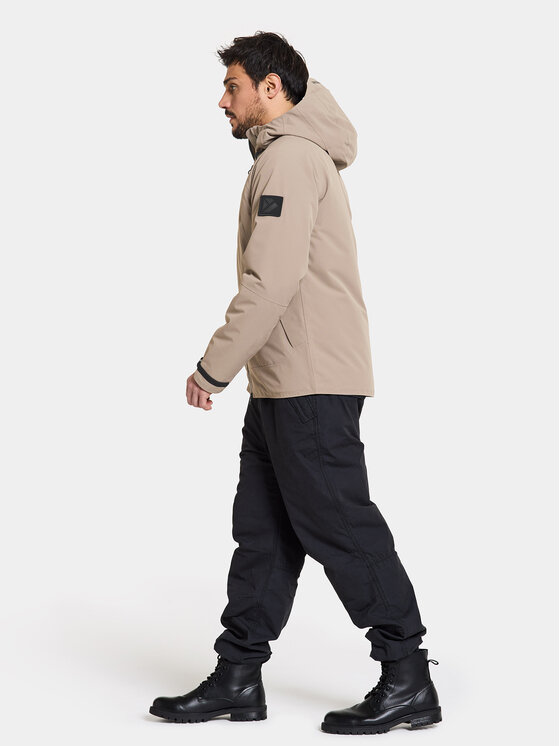 Didriksons Didriksons Зимно яке Zino Usx Jkt 504864 Бежов Regular Fit