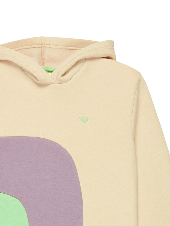 Roxy Roxy Sweatshirt Remember The Name ERGFT04032 Beige Relaxed Fit