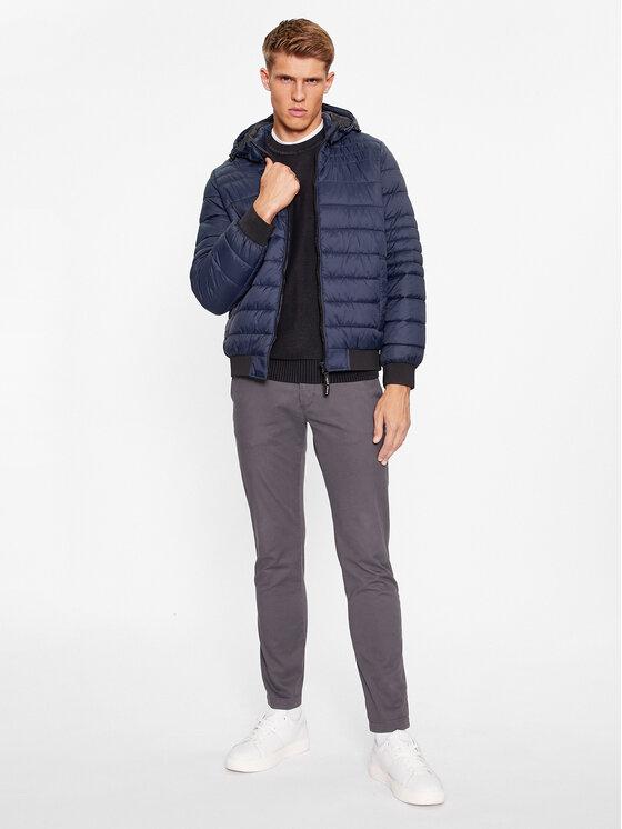 Pepe Jeans Pepe Jeans Kurtka zimowa Billy PM402865 Granatowy Regular Fit
