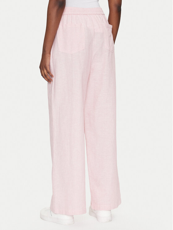 Tommy Jeans Tommy Jeans Pantaloni di tessuto DW0DW20352 Rosa Regular Fit