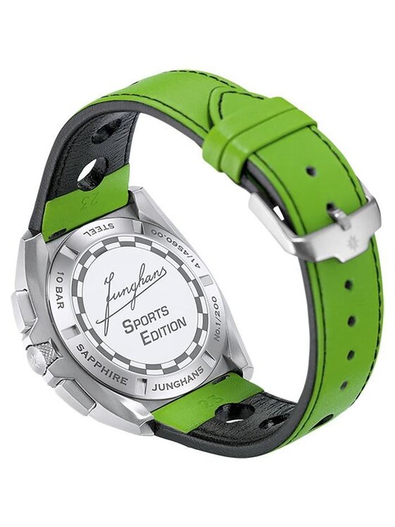 Junghans Junghans Zegarek 41/4560.00 Zielony