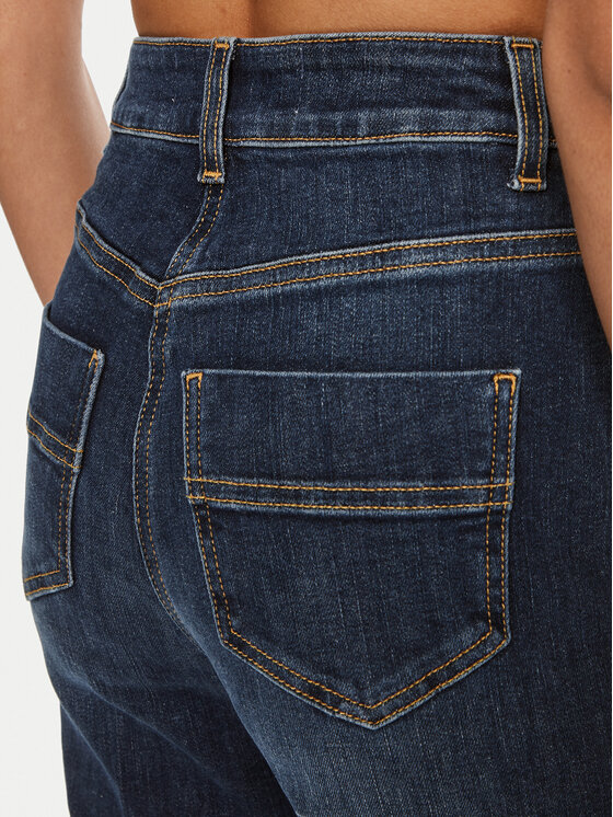 Elisabetta Franchi Elisabetta Franchi Jeansy PJ-67D-46E2 Granatowy Regular Fit