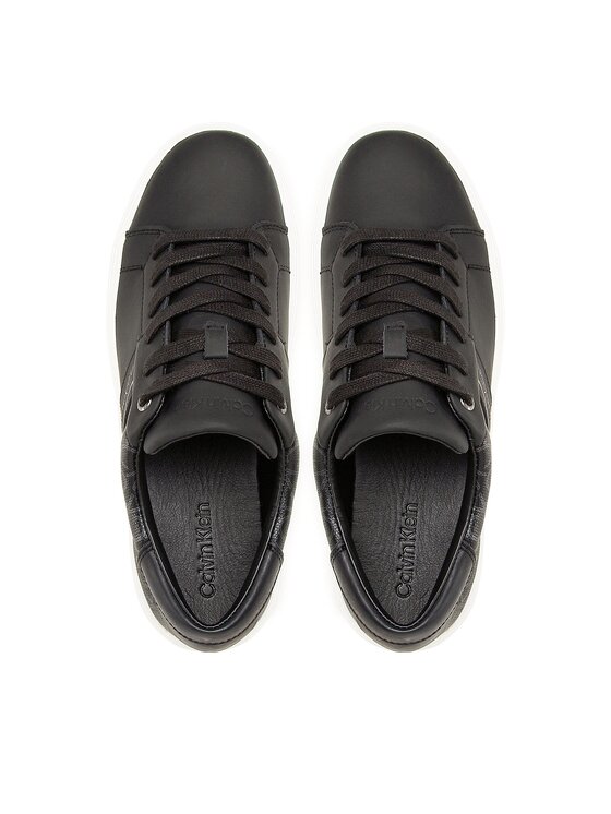 Calvin Klein Calvin Klein Sneakers Low Top Lace Up Mono Mix HM0HM00823 Nero