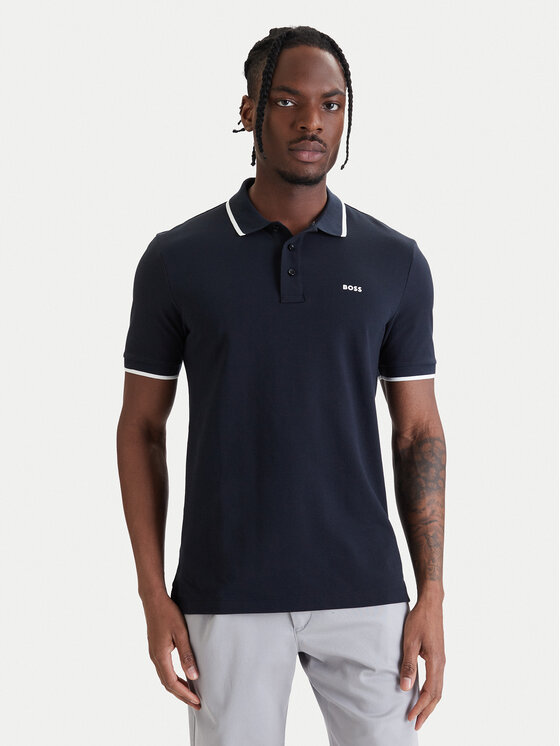 BOSS BOSS Polokošeľa Parlay 190 50494697 Tmavomodrá Regular Fit