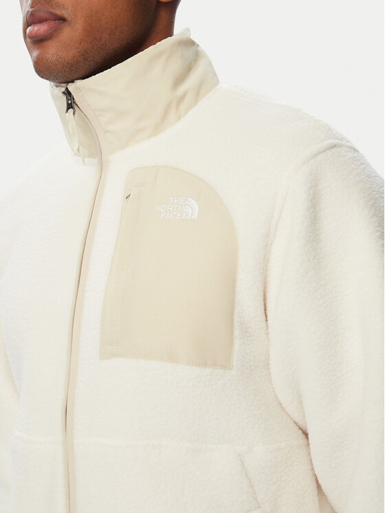 The North Face The North Face Felpa di pile Yumiori Off-Peak NF0A8FKN Beige chiaro Regular Fit