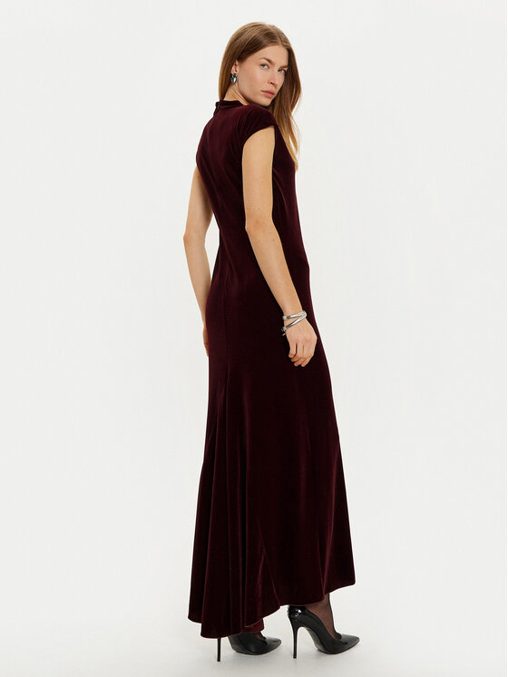 MAX&Co. MAX&Co. Abendkleid 2426626025200 Dunkelrot Regular Fit