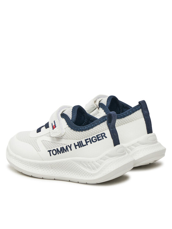 Tommy Hilfiger Tommy Hilfiger Superge Low Cut Lace-Up/Velcro Sneaker T1B9-33868-1756 M Bela