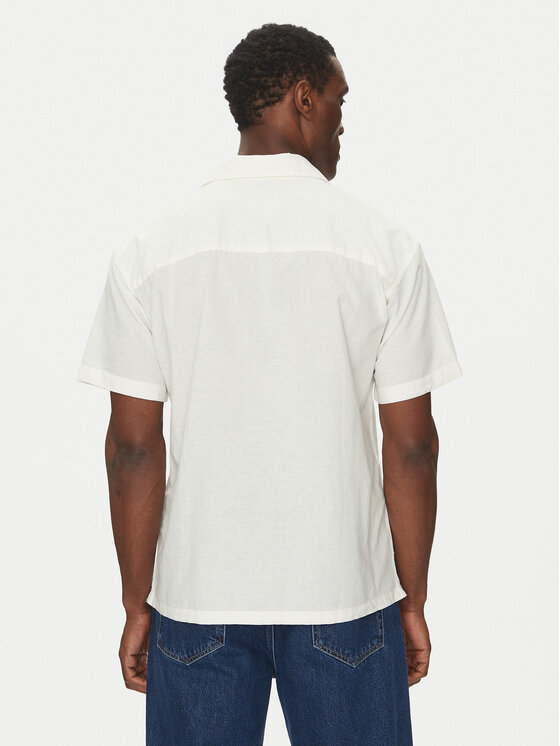 Jack&Jones Jack&Jones Košeľa Breeze Resort 12268967 Biela Relaxed Fit