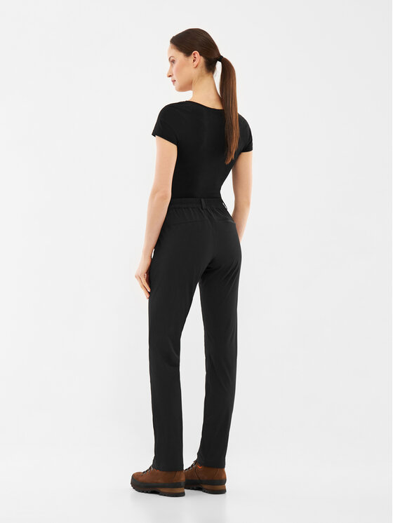 Viking Viking Spodnie materiałowe Rago Lady Czarny Regular Fit