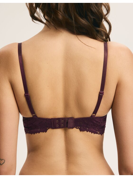 Esotiq Esotiq Biustonosz push-up 45707 Fioletowy
