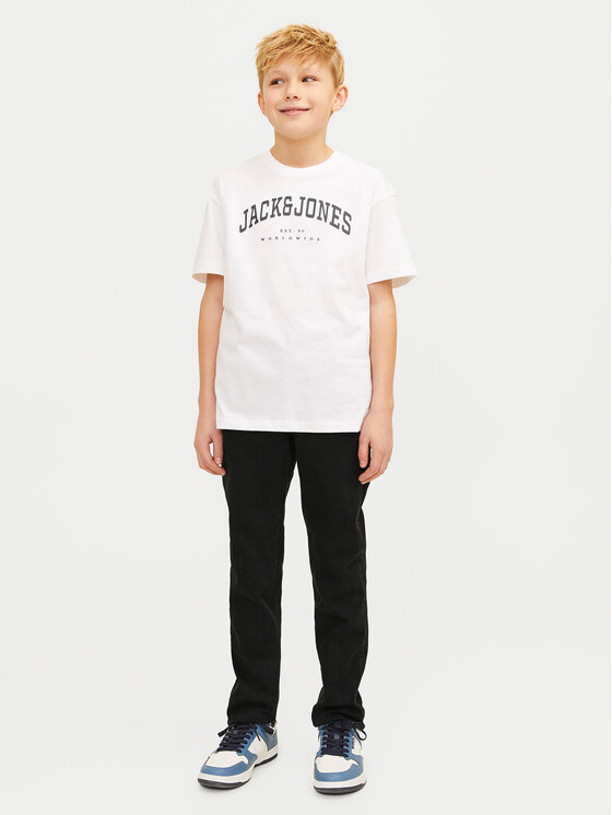 Jack&Jones Junior Jack&Jones Junior Jeans hlače Glenn 12260575 Črna Slim Fit