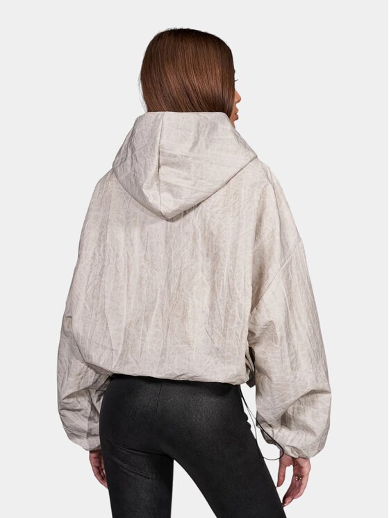 MADE BY SOCIETY MADE BY SOCIETY Kurtka anorak Arvela - J27728 Beżowy Basic Fit