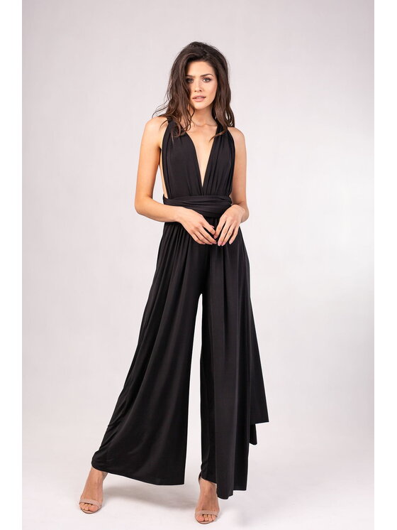 Aurora Aurora Jumpsuit Anake Nero Feminine Fit