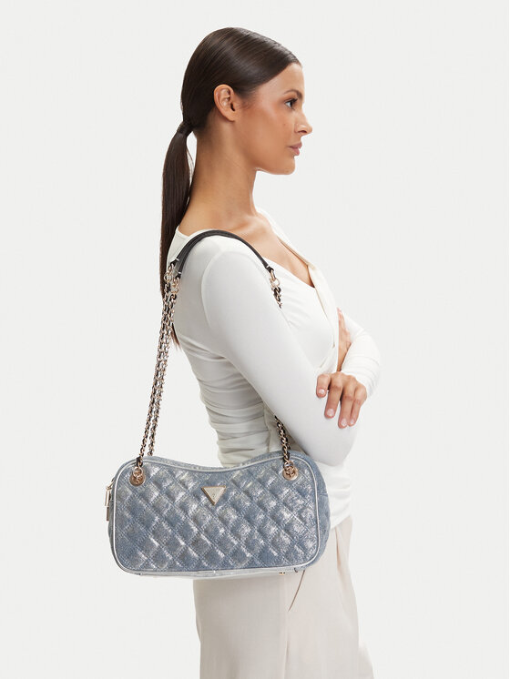 Guess Guess Ročna torba Giully II HWDG96 73090 Modra