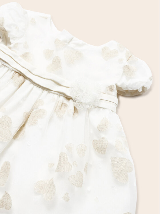 Mayoral Mayoral Elegantes Kleid 1813 Écru