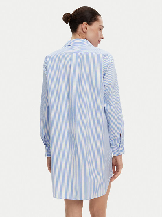 LAUREN RALPH LAUREN LAUREN RALPH LAUREN Cămașă de noapte ILN32315 Albastru Relaxed Fit
