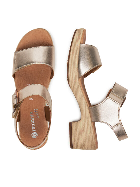 Remonte Remonte Sandalen D0N52-90 Goldfarben