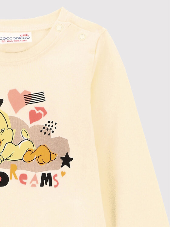 Coccodrillo Coccodrillo Glaustinukė LOONEY TUNES ZC2112101LIG Smėlio Regular Fit