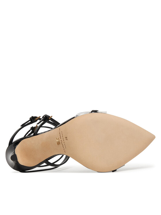 Elisabetta Franchi Elisabetta Franchi Sandały SA49L61E2 Czarny