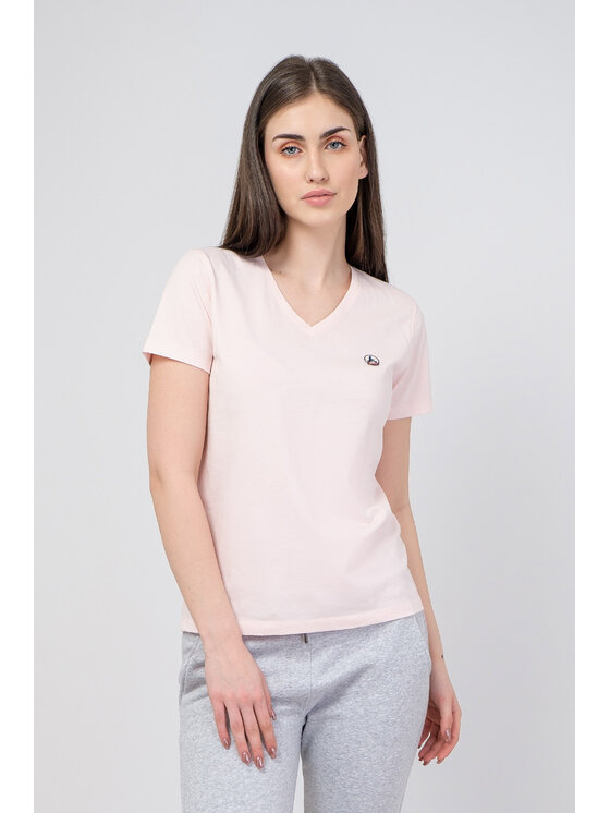Jott Jott T-Shirt Cancun Różowy Regular Fit