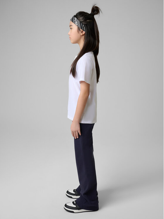 4F 4F Spodnie dresowe BOW MOTION Granatowy Slim Fit
