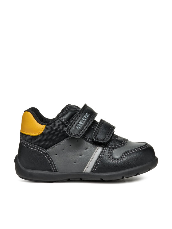 Sneakers Geox B Elthan Boy B461PB 000BC C9B2Q Negru