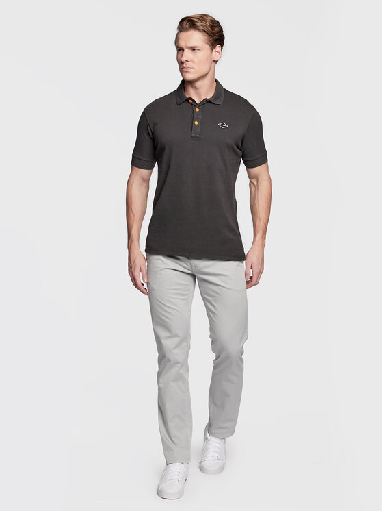 REPLAY Replay Тениска с яка и копчета M3070A.000.22696M Сив Regular Fit