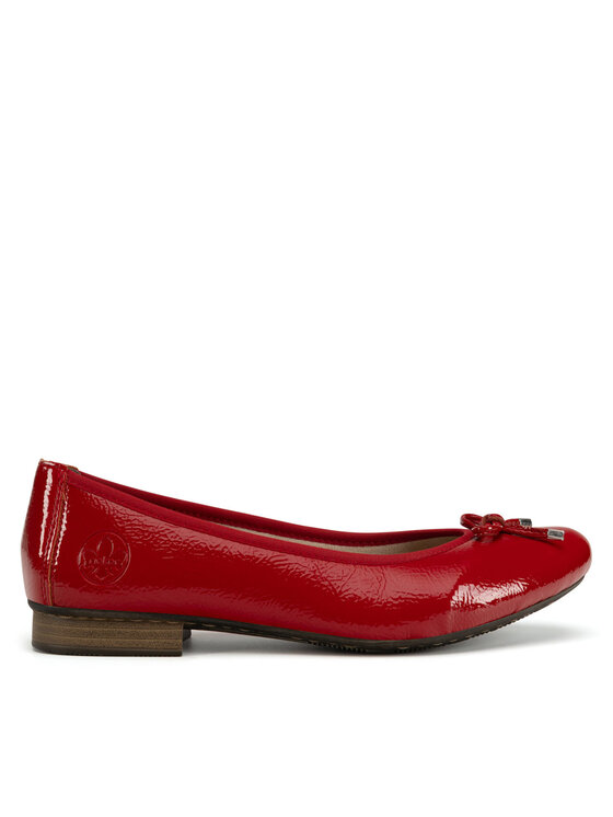 Rieker Baleríny 51950-33 Červená