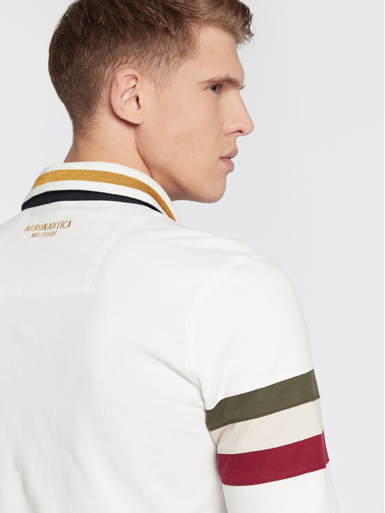 Aeronautica Militare Aeronautica Militare Polo 222PO1655J564 Bianco Regular Fit