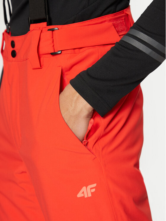 4F 4F Suusapüksid 4FWAW24TFTRM0756 Punane Regular Fit