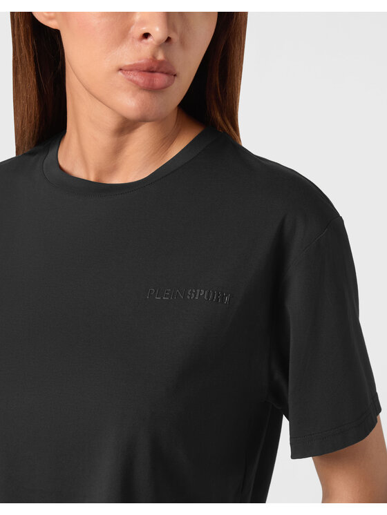 Plein Sport Plein Sport T-Shirt 22409 Czarny Regular Fit