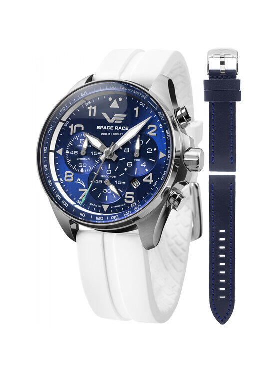 Zegarek Vostok Europe, Biały, 6S20-325A742SWL