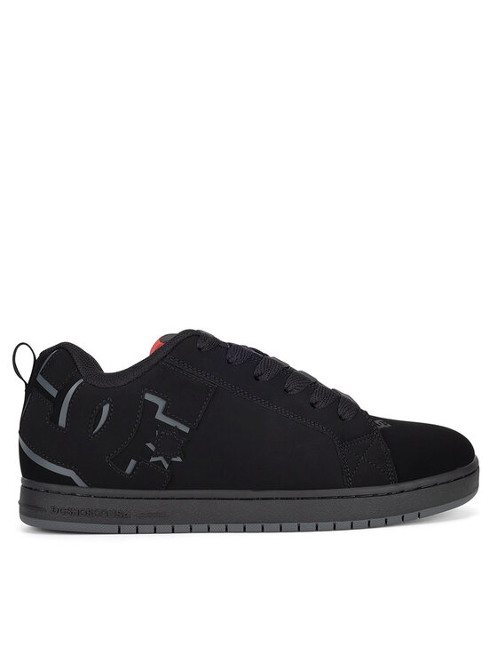 DC DC Sneakersy COURT GRAFFIK 300529-BLR Czarny