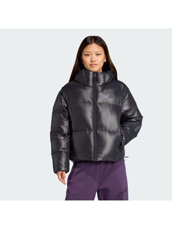 adidas adidas Kurtka puchowa Z.N.E. Puffer Climawarm Czarny Loose Fit