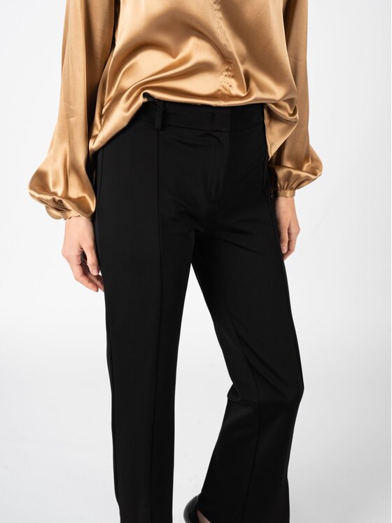 PINKO PINKO Spodnie materiałowe 1G18L4 A04I Czarny Slim Fit