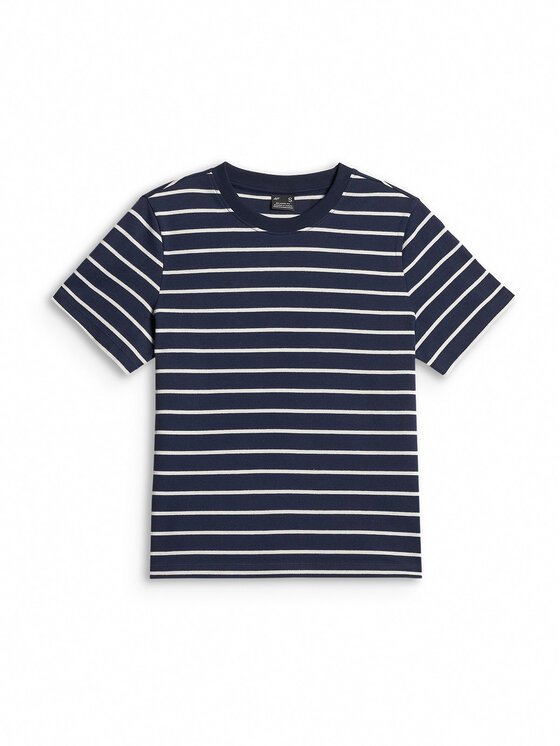 4F 4F T-Shirt OCEANS KEEPERS Tmavomodrá Relaxed Fit