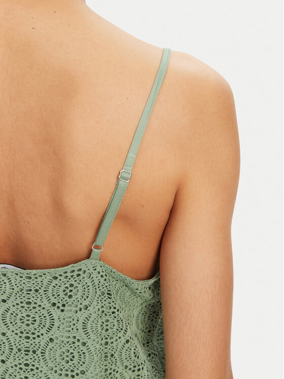 Vero Moda Vero Moda Top Maya 10325031 Zielony Regular Fit