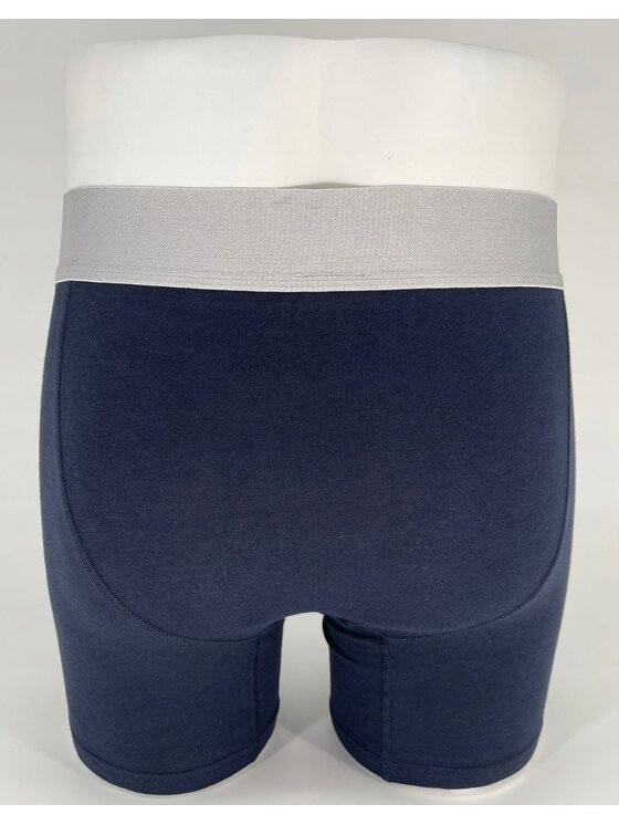 Lee Lee Bokserki Keenan 3 Pack Cotton Elastane Medium Trunks Niebieski