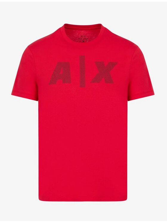 Armani Exchange Armani Exchange T-Shirt 3RZTFF ZJH4Z 14AQ Červená Regular Fit